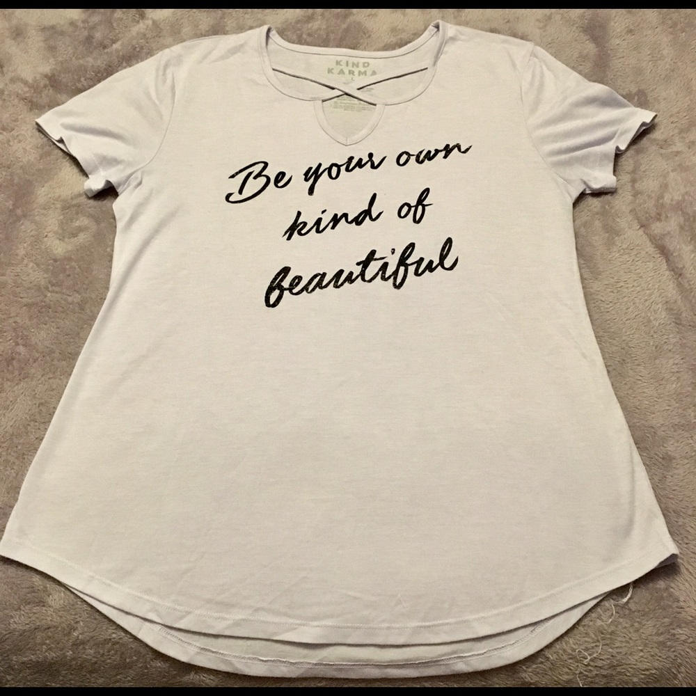 “BE YOUR OWN KIND OF BEAUTIFUL” Lavender Shirt
